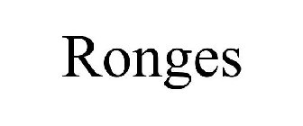 RONGES