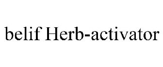 BELIF HERB-ACTIVATOR