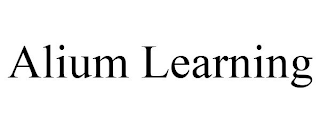 ALIUM LEARNING