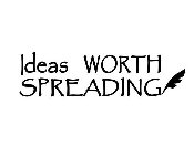 IDEAS WORTH SPREADING