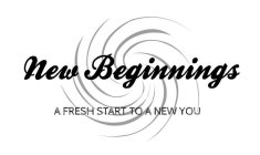 NEW BEGINNINGS A FRESH START TO A NEW YOU