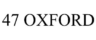 47 OXFORD