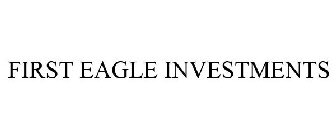 FIRST EAGLE INVESTMENTS