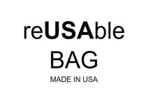 REUSABLE BAG MADE IN USA