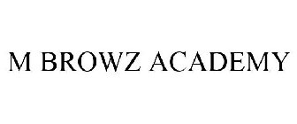 M BROWZ ACADEMY