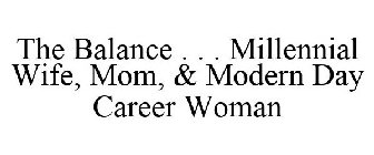 THE BALANCE . . . MILLENNIAL WIFE, MOM, & MODERN DAY CAREER WOMAN