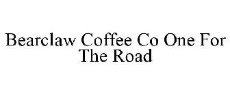 BEARCLAW COFFEE CO ONE FOR THE ROAD
