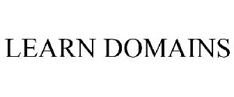 LEARN DOMAINS