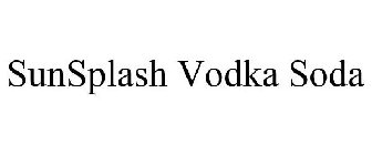 SUNSPLASH VODKA SODA