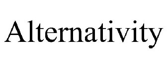 ALTERNATIVITY