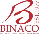 B BINACO EST. 1977 REAL ESTATE, DEVELOPMENT AND MANAGEMENT