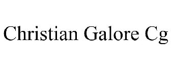 CHRISTIAN GALORE CG