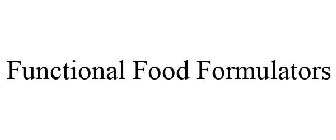 FUNCTIONAL FOOD FORMULATORS