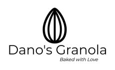DANO'S GRANOLA BAKED WITH LOVE