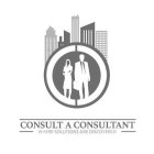 CONSULT A CONSULTANT WHERE SOLUTIONS ARE DISCOVERED