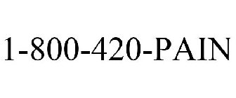 1-800-420-PAIN