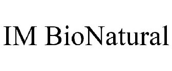 IM BIONATURAL