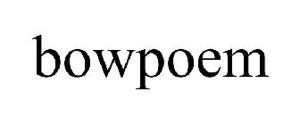 BOWPOEM