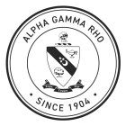 ALPHA GAMMA RHO ·SINCE· 1904
