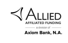 ALLIED AFFILIATED FUNDING A DIVISION OF AXIOM BANK, N. A.
