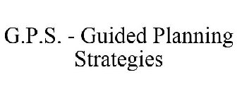 G.P.S. - GUIDED PLANNING STRATEGIES