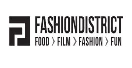 FD FASHION DISTRICT FOOD FILM FASHION FUN