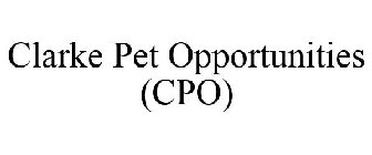 CLARKE PET OPPORTUNITIES (CPO)