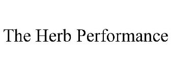 THE HERB PERFORMANCE