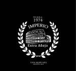 TEQUILA 1974 IMPERIO EXTRA AÑEJO 100% AGAVE AZUL 40% ALC/VOL 750ML