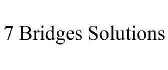 7 BRIDGES SOLUTIONS
