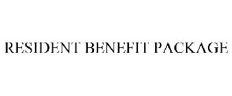 RESIDENT BENEFIT PACKAGE