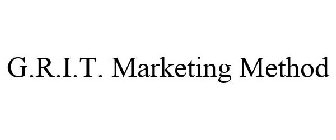 G.R.I.T. MARKETING METHOD