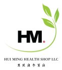 HM HUI MING HEALTH SHOP LLC