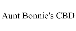 AUNT BONNIE'S CBD