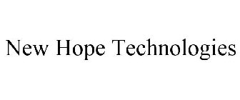 NEW HOPE TECHNOLOGIES