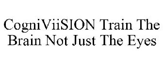 COGNIVIISION TRAIN THE BRAIN NOT JUST THE EYES