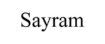 SAYRAM