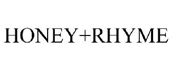 HONEY+RHYME