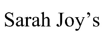 SARAH JOY'S