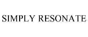 SIMPLY RESONATE