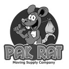 PAK RAT MOVING SUPPLY COMPANY