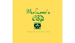 MR.LOVER'S CBD GENUINE & POTENT CBD