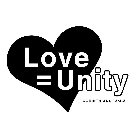 LOVE = UNITY 1 CORINTHIANS 13:4-8