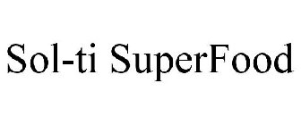 SOL-TI SUPERFOOD