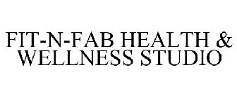 FIT-N-FAB HEALTH & WELLNESS STUDIO