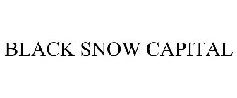 BLACK SNOW CAPITAL