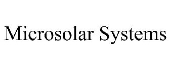 MICROSOLAR SYSTEMS