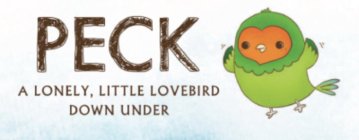 PECK A LONELY, LITTLE LOVEBIRD DOWN UNDER