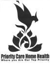 PRIORITY CARE HOME HEALTH WHERE YOU ARE OUR TOP PRIORITY