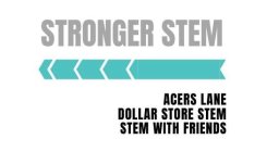 STRONGER STEM ACERS LANE DOLLAR STORE STEM STEM WITH FRIENDS